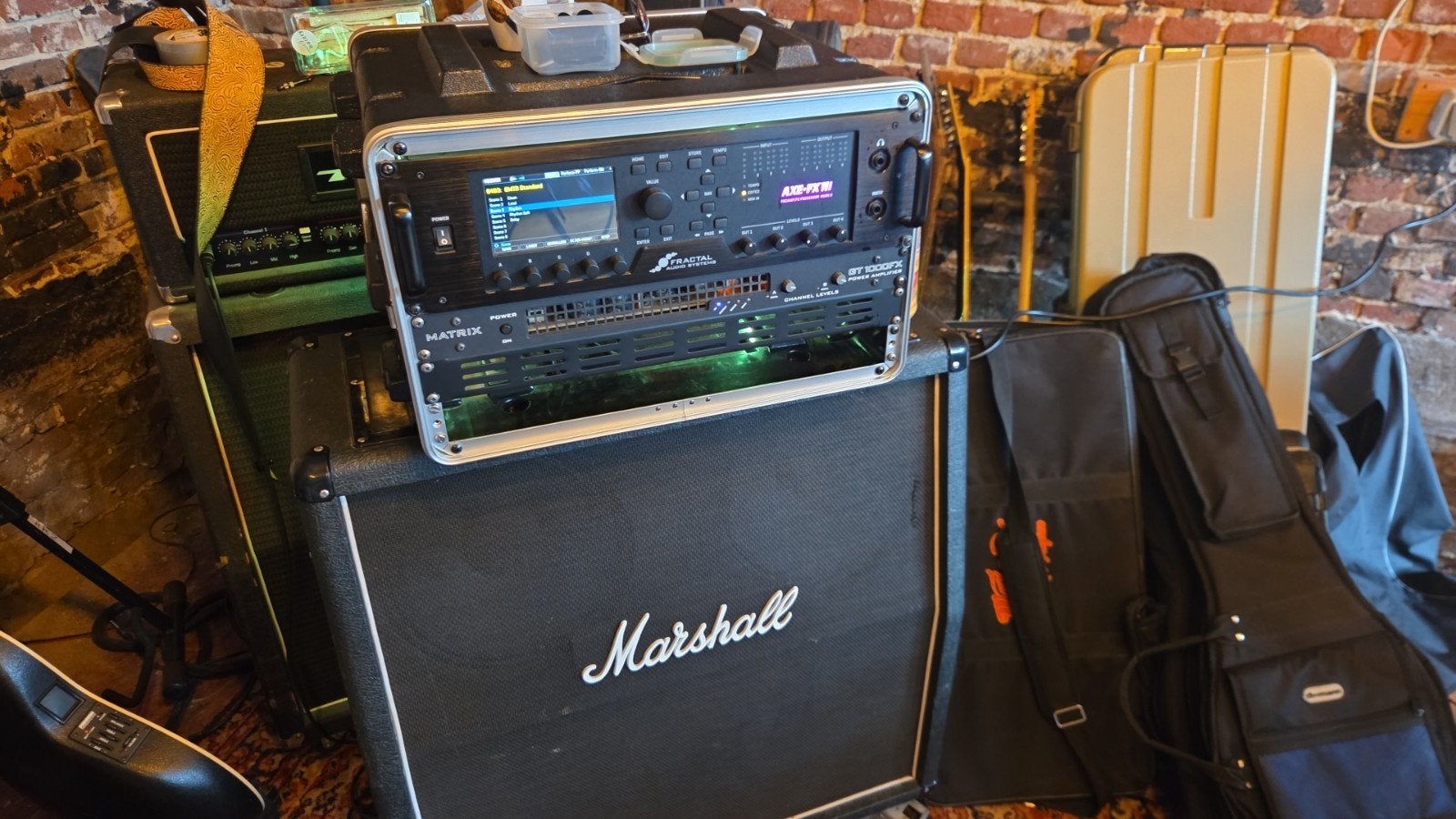 Matrix GT1000FX poweramp, Muziek en Instrumenten, Ophalen, Gebruikt, Gitaar, 100 watt of meer