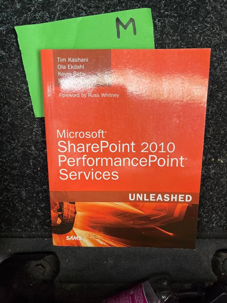 Microsoft SharePoint 2010 PerformancePoint Services, Boeken, Ophalen of Verzenden, Zo goed als nieuw, Software
