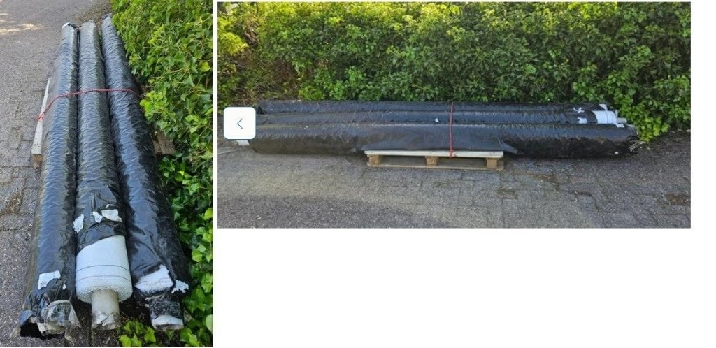 1 Rol (de laatste) Witte Anti worteldoek 3,30x 100m = 330m2, Ophalen, Overige materialen, Wit, Overige typen
