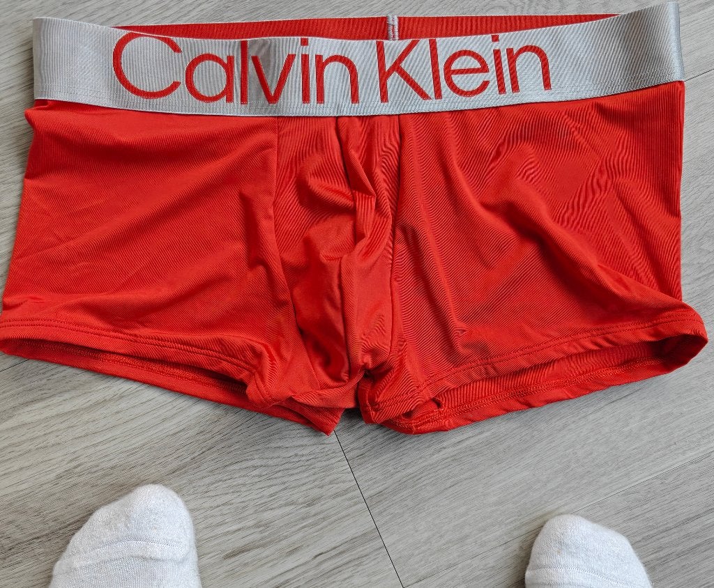 Calvin Klein Boxer maat L, Kleding | Heren, Ondergoed, Verzenden, Oranje, Calvin Klein, Boxer