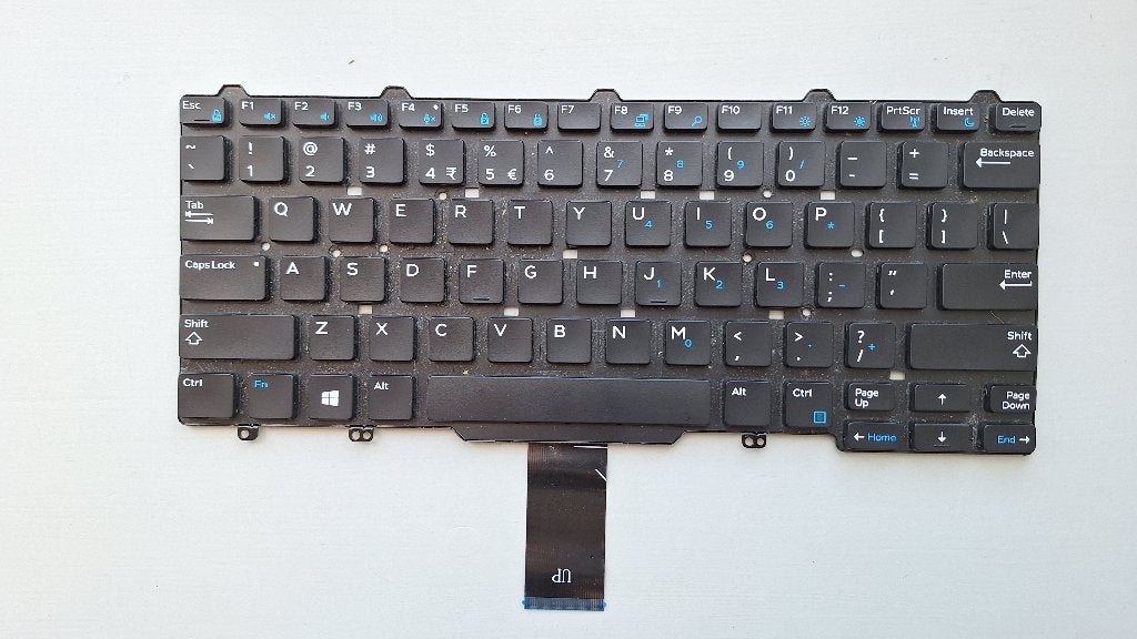 Dell Laptop Toetsenbord 14,0", Computers en Software, Ophalen of Verzenden, Zo goed als nieuw, Qwerty, Multimediatoetsen