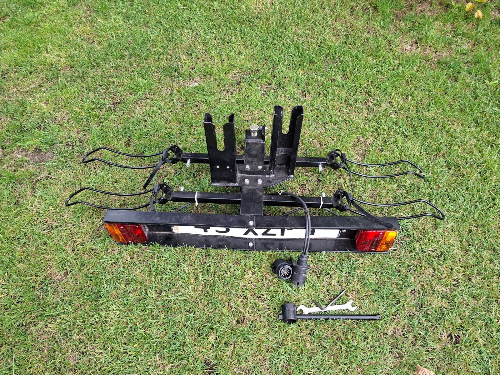 te koop fietsendrager voor 2 fietsen, Auto diversen, Fietsendragers, Ophalen, Gebruikt, 2 fietsen, Trekhaakdrager