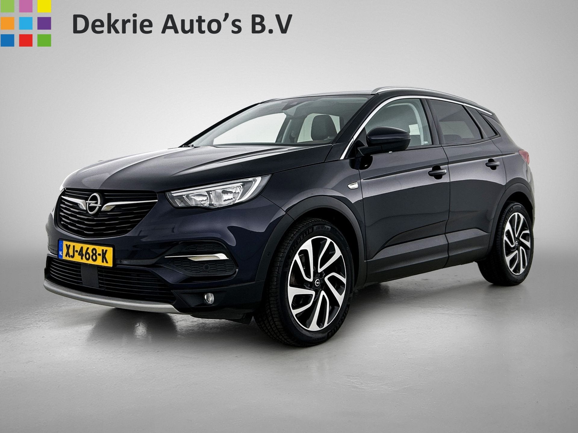 Opel Grandland X 1.2 Turbo Innovation / Airco / Navi / Cruis, Voorwielaandrijving, Stof, Gebruikt, 1199 cc