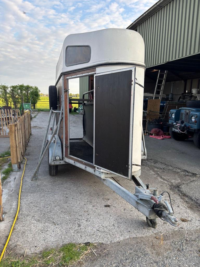 Mooie degelijke Hotrarijs Paardentrailer, Ophalen, Gebruikt, Hout