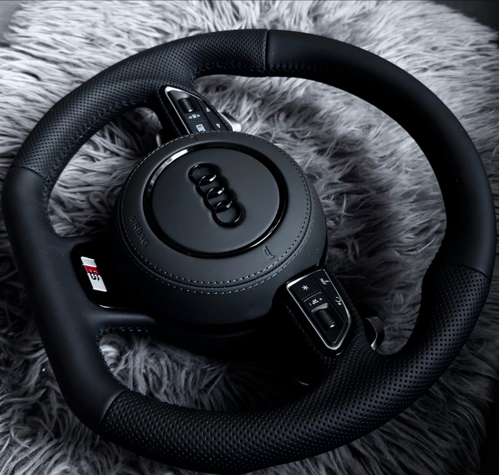 Audi stuurwiel voor A1 A2 A4 A5 A6 A7 A8 S1 Q7 plug and play, Auto-onderdelen, Interieur en Bekleding, Ophalen of Verzenden