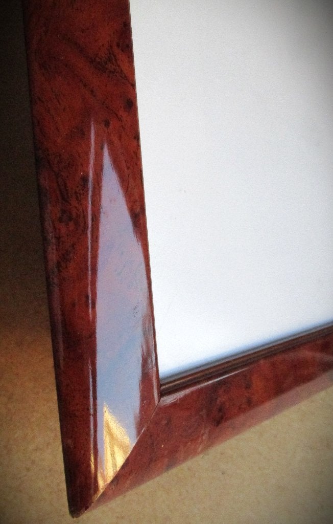 Lijst~Fotolijst~Walnoten Gelakt Houten Fotolijstje, Huis en Inrichting, Minder dan 50 cm, Gebruikt, Ophalen of Verzenden, Minder dan 50 cm