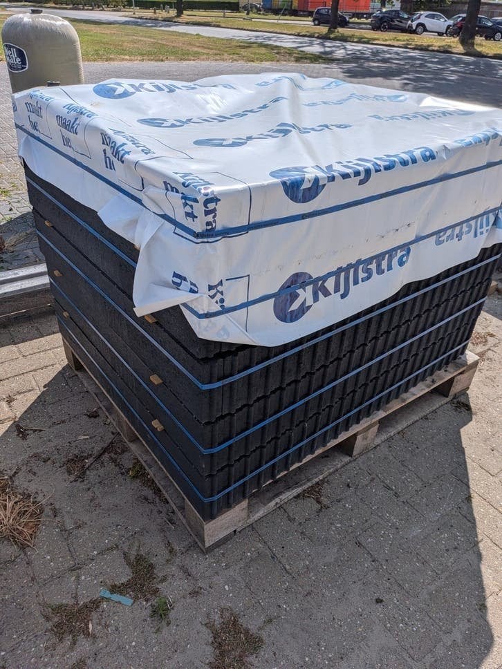 Kijlstra opsluitbanden / betonbandjes 5x15x100 cm  Antraciet, Ophalen, ., Overige typen, Nieuw