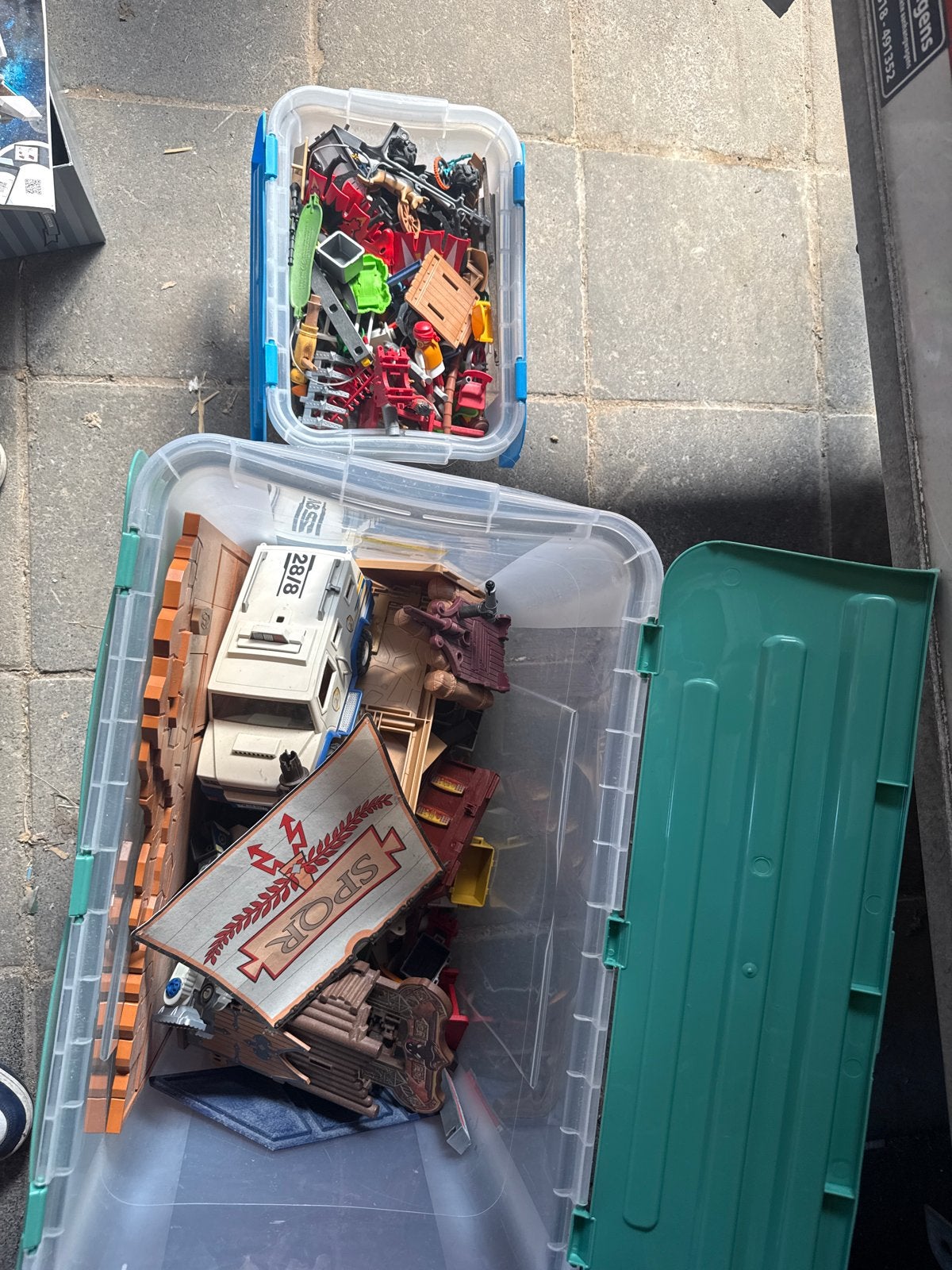 Grote Playmobil batch: piramide, geldtransport, vikingtoren, Kinderen en Baby's, Speelgoed | Playmobil, Gebruikt, Gebouw, Complete set