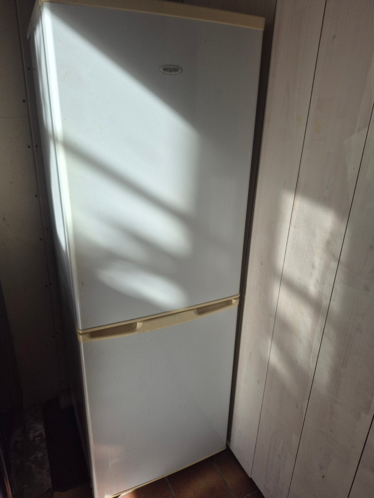 Exquisit koelkast met vriesvak - 160 cm hoog, Ophalen, Gebruikt, 160 cm of meer, 45 tot 60 cm