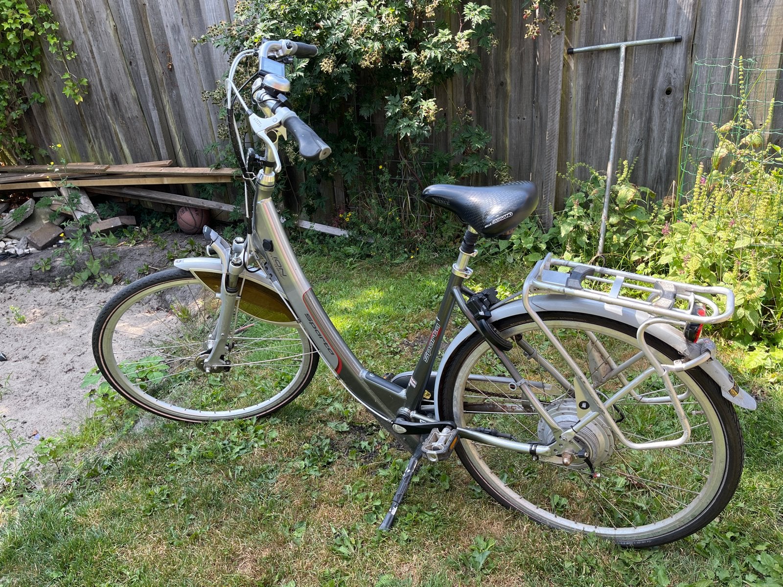 Elektrische fiets met bijna nieuwe litium-accu in storing, Ophalen, Sparta, Gebruikt, 51 tot 55 cm