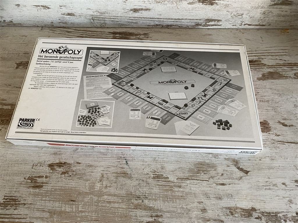 monopoly lange doos start op doos [s934], Verzenden, Zo goed als nieuw