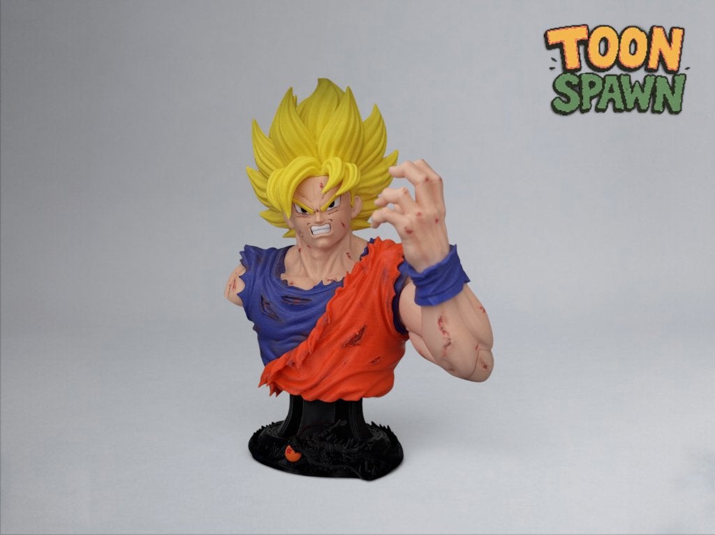 Goku Bust – Dragon Ball Z – 35 cm, Ophalen of Verzenden, Nieuw, Overige typen