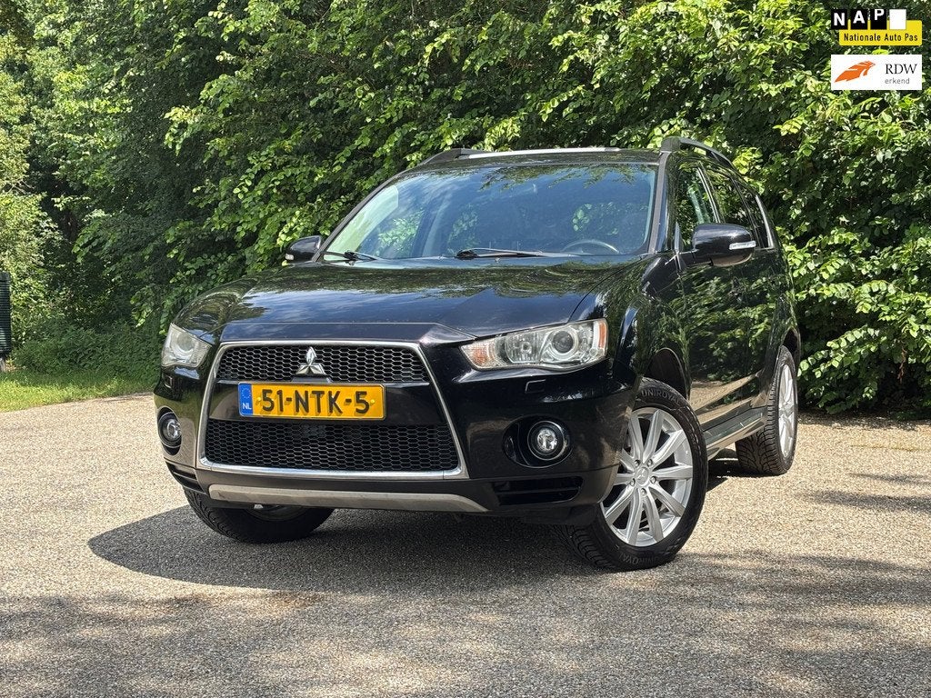Mitsubishi Outlander 2.4 Instyle | Let op Automaat bak slipt, Auto's, Mitsubishi, Bedrijf, Te koop, Outlander, 4x4, ABS, Achteruitrijcamera