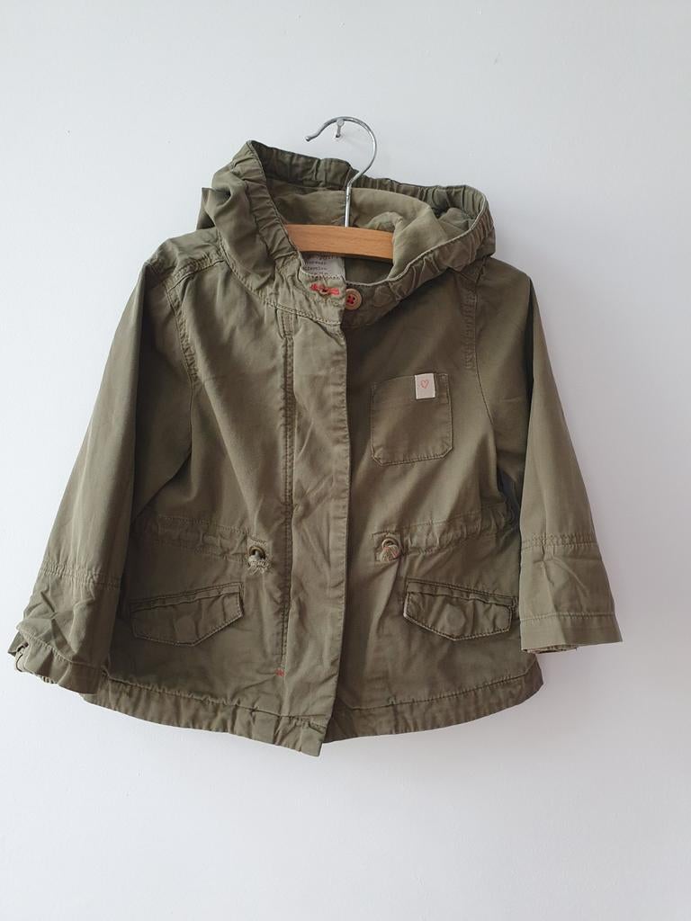 Mosgroene zomerjas Zara meisje maat 86 nieuwstaat, Meisje, Ophalen of Verzenden, Zo goed als nieuw, Zara