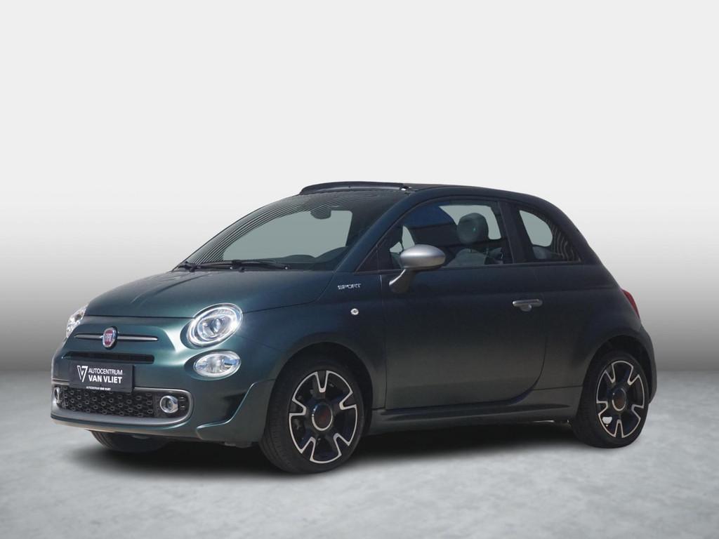 Fiat 500C 1.0 Hybrid Sport Clima | PDC | Apple Carplay | 16", Cabriolet, 4 stoelen, Start-stop-systeem, Bedrijf