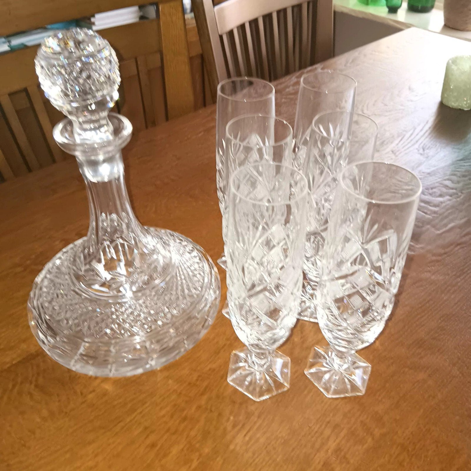 Karaf  met glazen, Antiek en Kunst, Ophalen of Verzenden