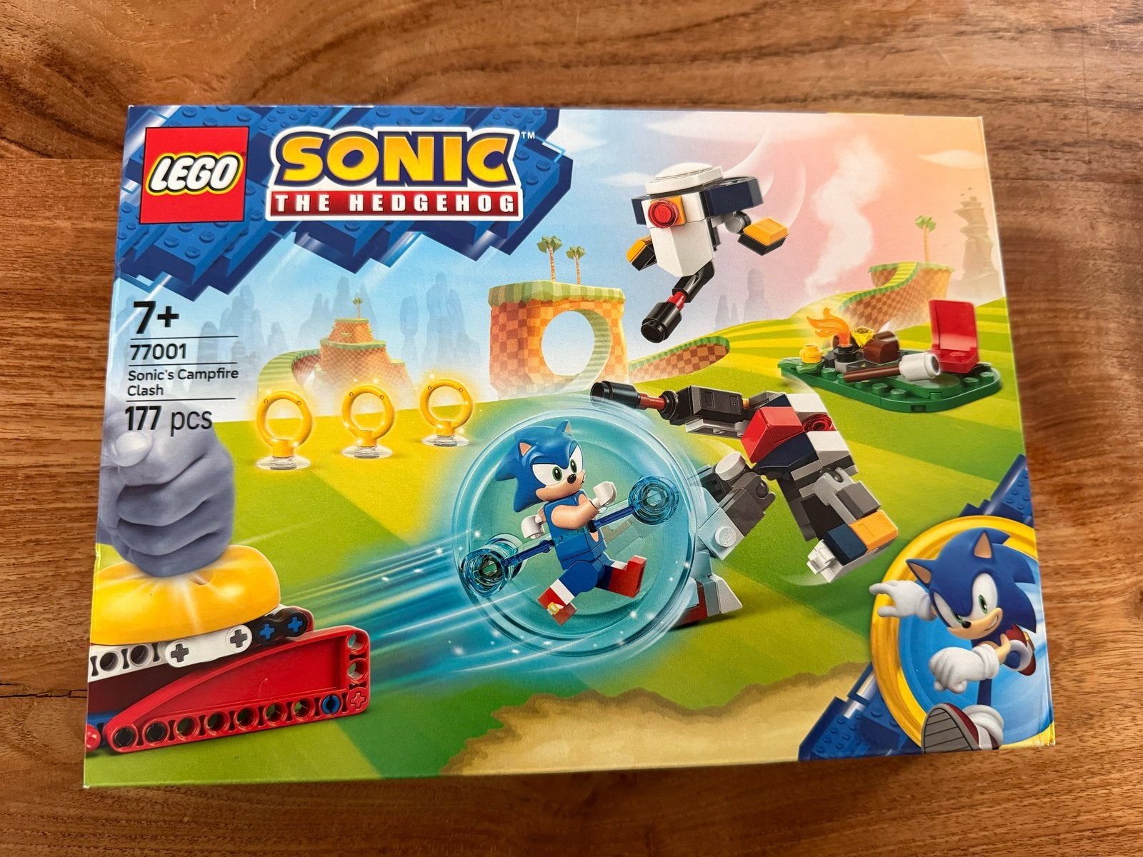 LEGO Sonic the Hedgehog 77001 Sonic's Campfire Clash, Ophalen, Overige thema's, Lego, Nieuw