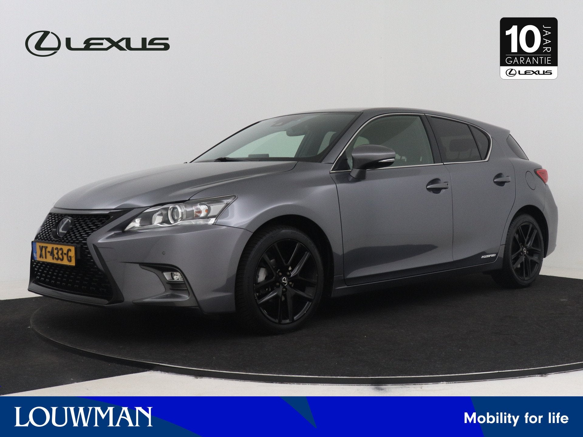 Lexus CT 200h Sport Edition Mercury Grey metallic Black/ Dar, Auto's, Lexus, 136 pk, Euro 6, 4 cilinders, Alcantara