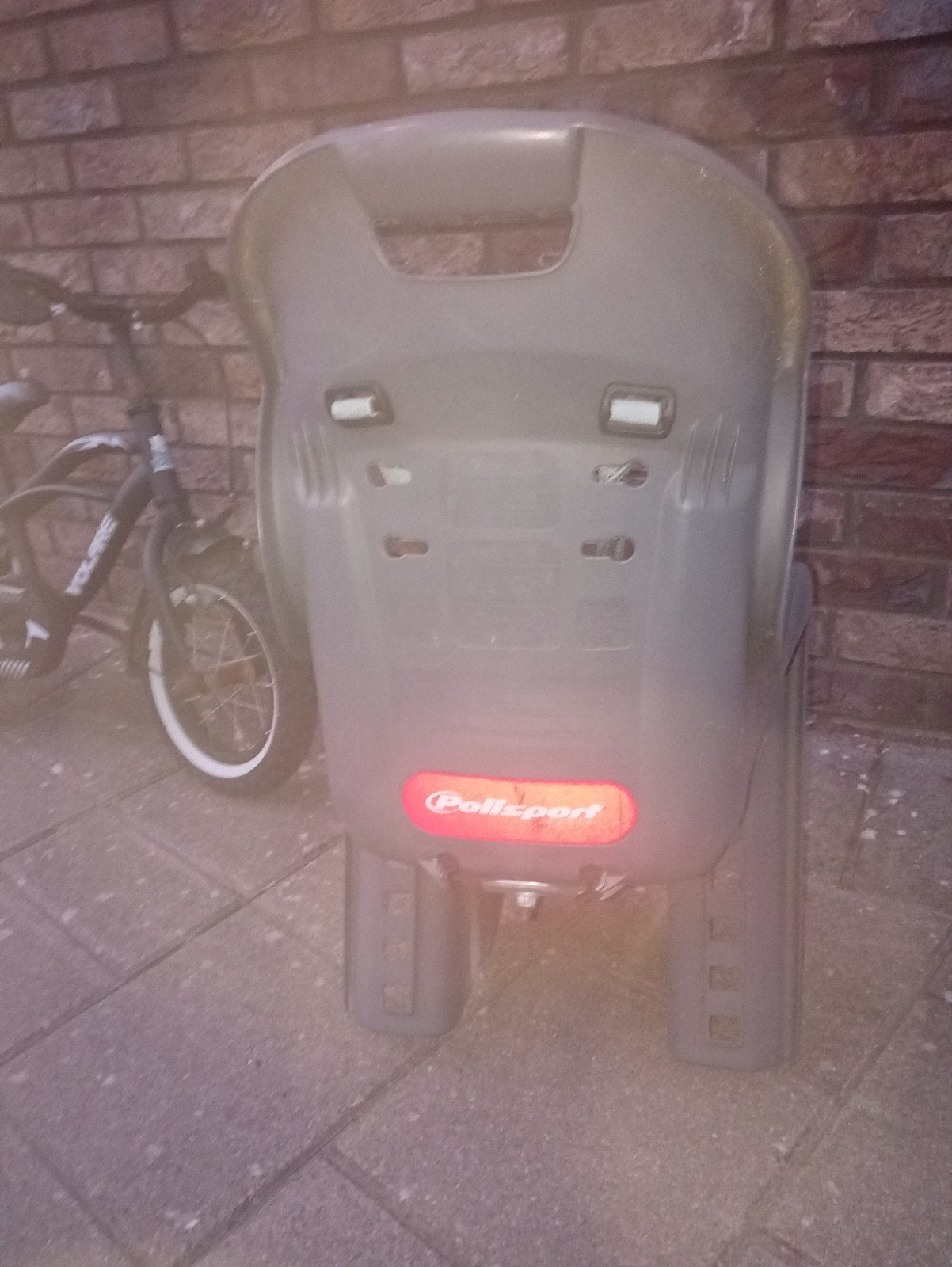 Fietsstoeltje, Ophalen