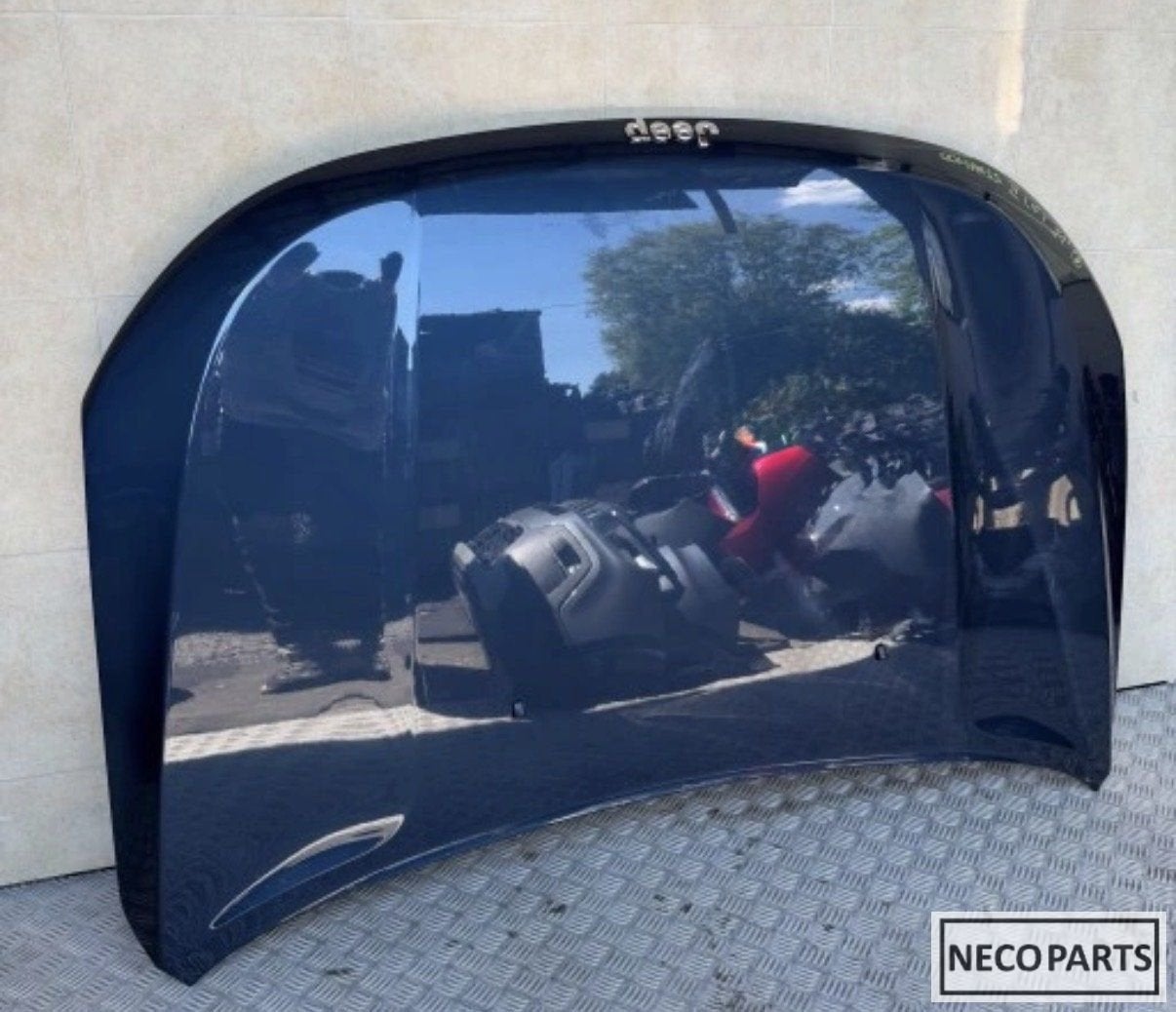JEEP COMPASS II FACELIFT MOTORKAP ORIGINEEL ALLES LEVERBAAR, Jeep, Gebruikt, -, Ophalen of Verzenden