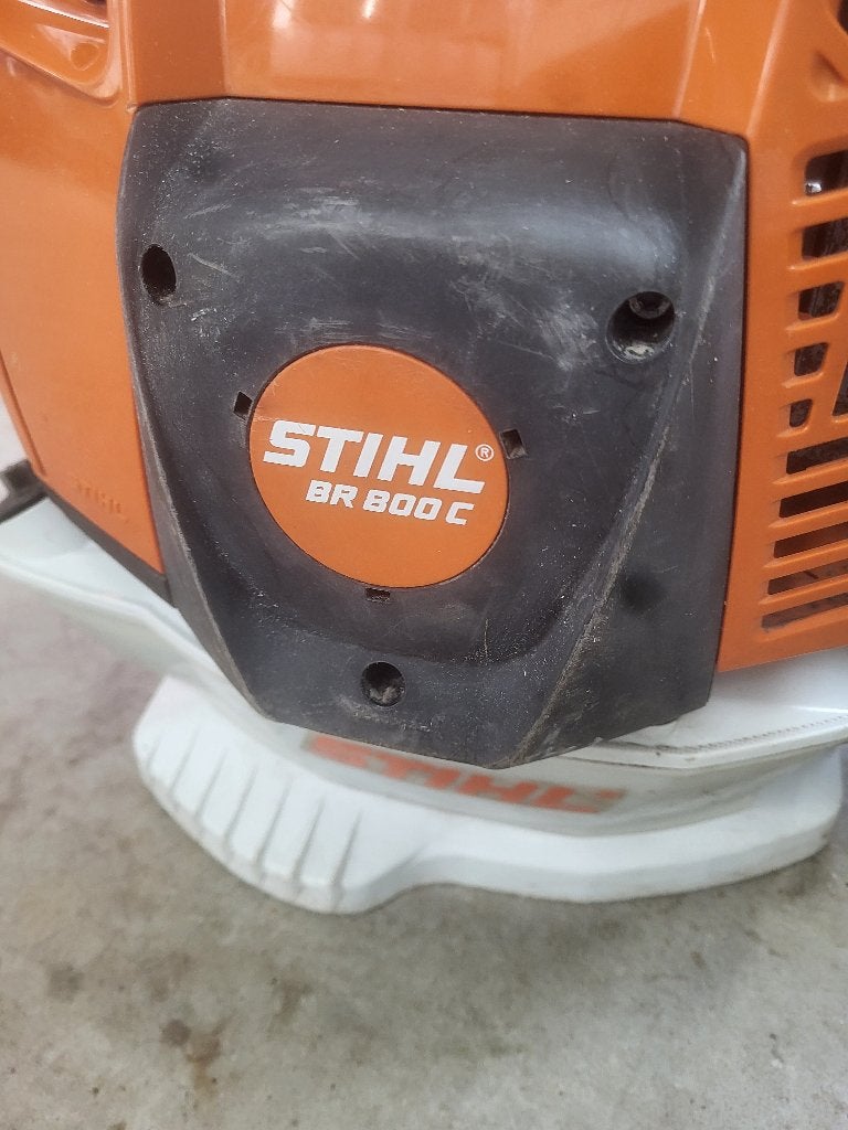 Bladblazer STIHL BR 800 C, Ophalen, Zo goed als nieuw, Benzine, Stihl