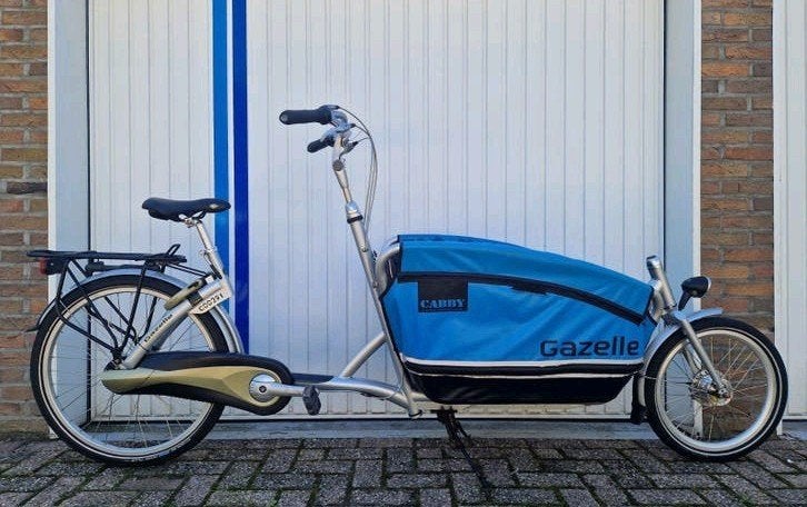 Gazelle Cabby bakfiets met opvouwbare bak, Ophalen, Gazelle