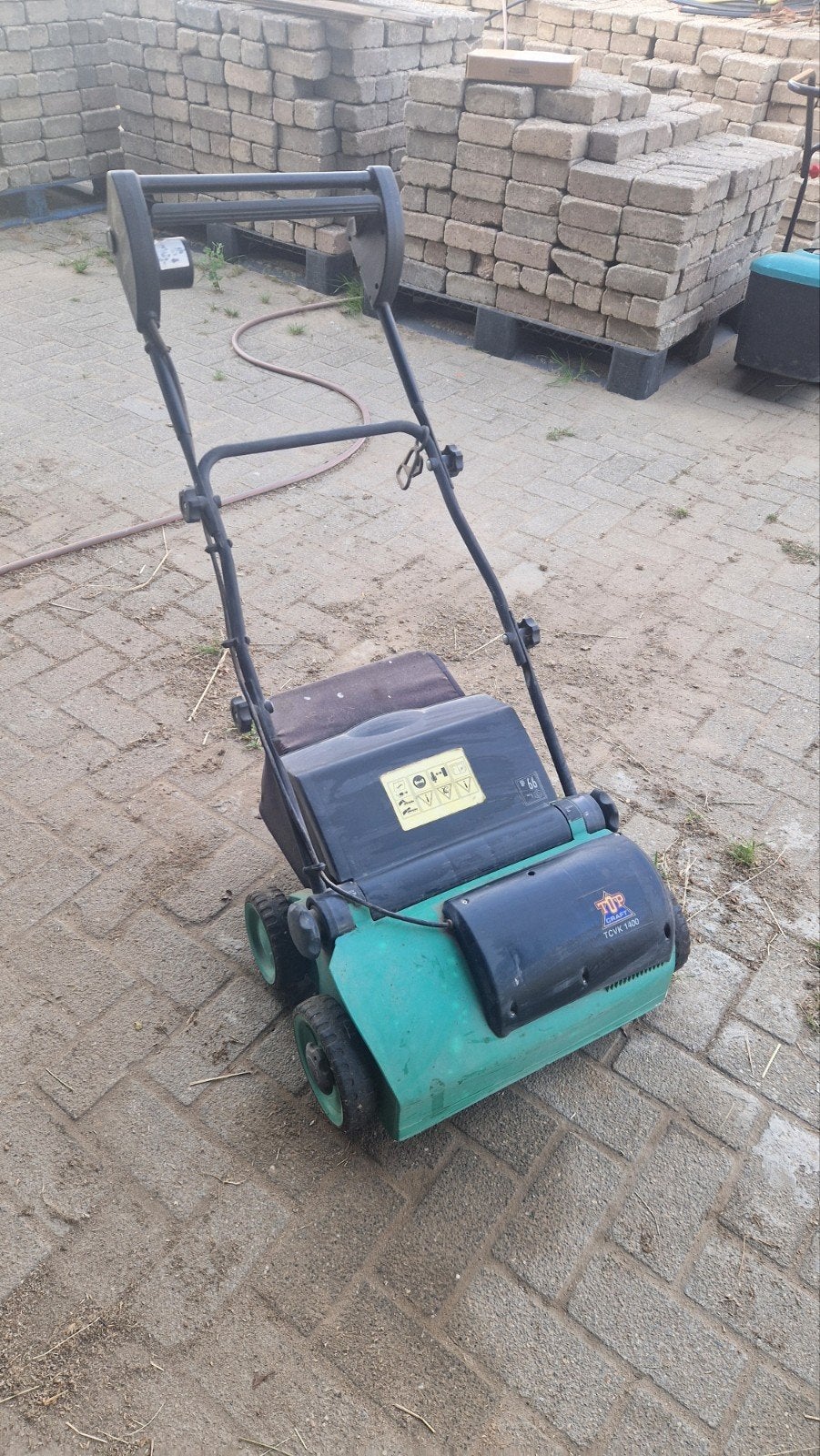 Topcraft Verticuteermachine TCVK 1400, Tuin en Terras, Verticuteermachines, Ophalen, Gebruikt, Elektrisch, Topcraft