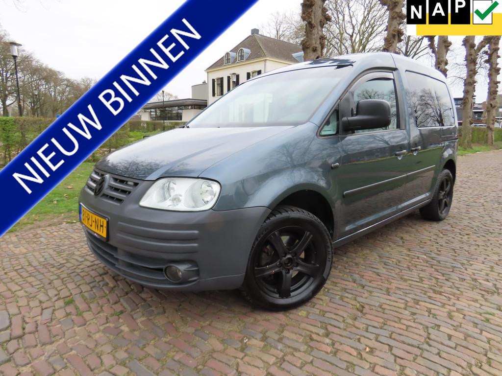 Volkswagen Caddy 1.6 Turijn Comfort 5p. Airco 2 x Schuifdeur, Voorwielaandrijving, Gebruikt, Overige modellen, 4 cilinders