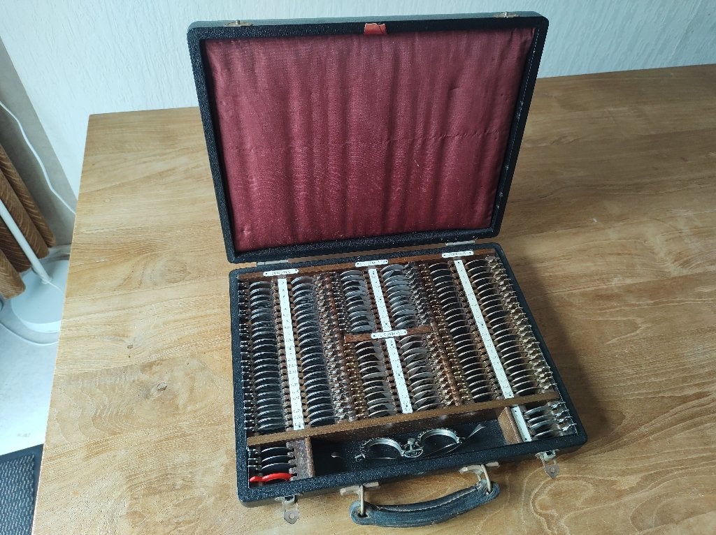 Professionele optometrie set 147 delig in koffer, Ophalen of Verzenden