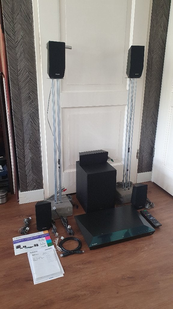 Sony BDV E-2100 Home Cinema set 5.1, Ophalen, Gebruikt, Blu-ray-speler, 70 watt of meer
