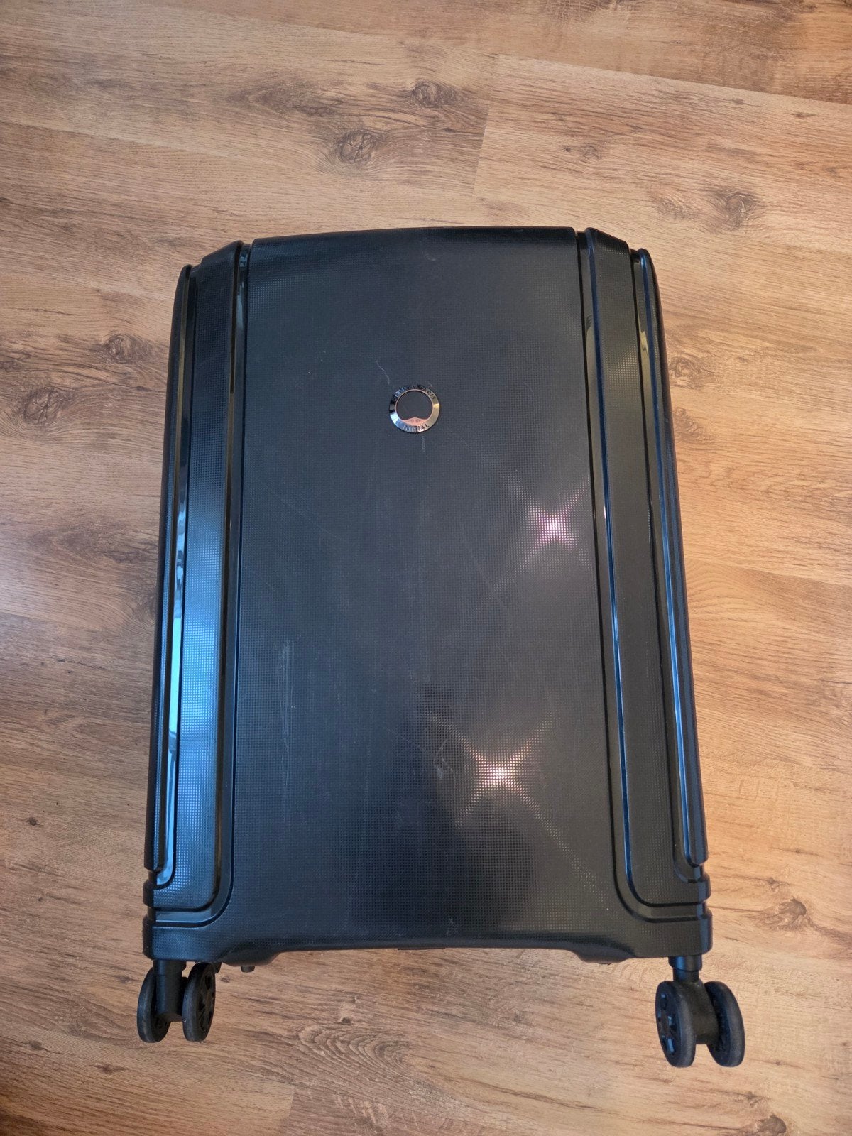 Zwarte koffer - Slechts 2x gebruikt, goede staat!, Wieltjes, 40 tot 60 cm, 20 tot 30 cm, Zwart