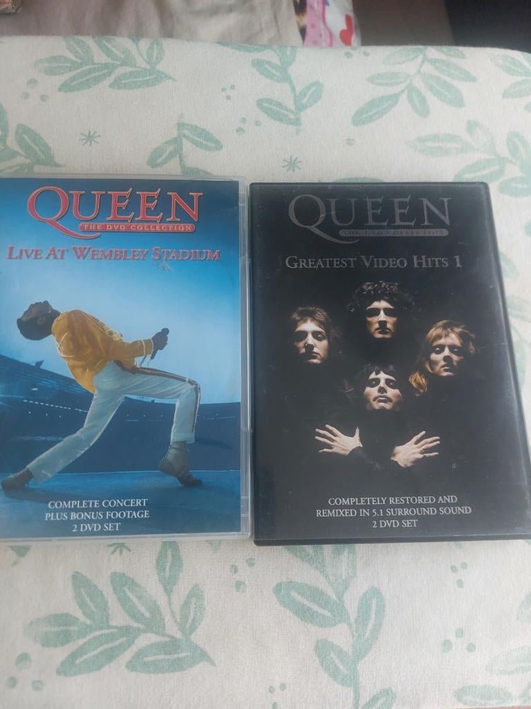 Queen DVD Collectie - Live & Greatest Hits, Alle leeftijden, Boxset, Muziek en Concerten, Ophalen of Verzenden