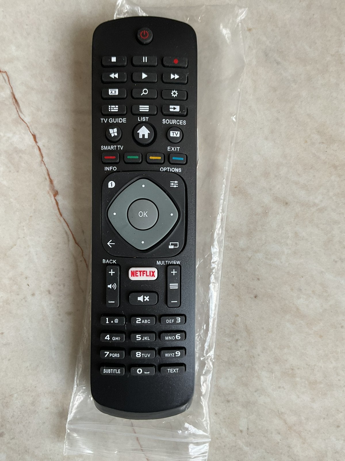 🔥 Philips televisie afstandsbediening werkt op alle tv’s 🔥, Audio, Tv en Foto, Ophalen of Verzenden, Zo goed als nieuw, Tv