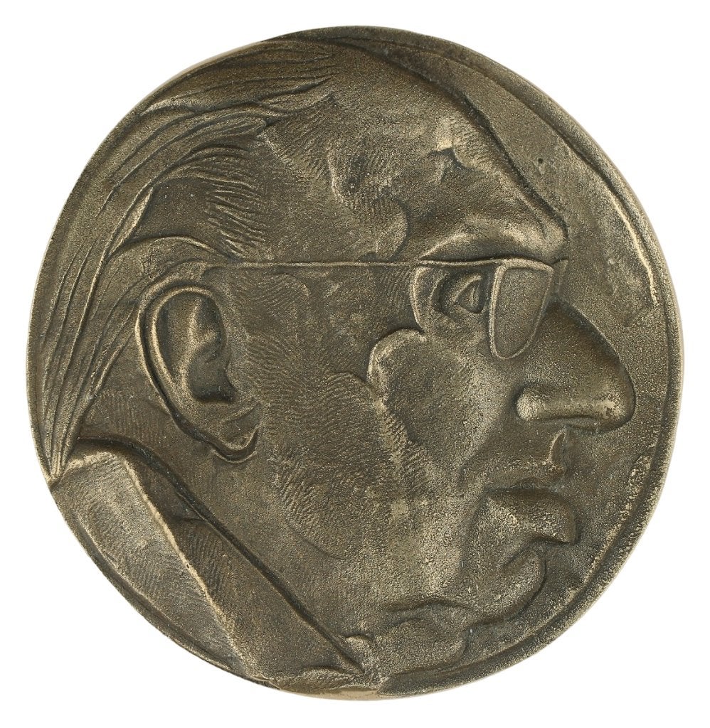 BRONZEN PENNING Francesca Zijlstra FELIX HALVERSTAD PRIJS, Postzegels en Munten, Penningen en Medailles, Verzenden, Brons, Nederland