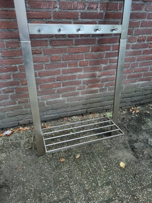 wandkapstok chroom vijf haken, Ophalen of Verzenden, 'T Olde Gre-j, Info@toldegrej.nl, Endepoelstraat 20f Didam