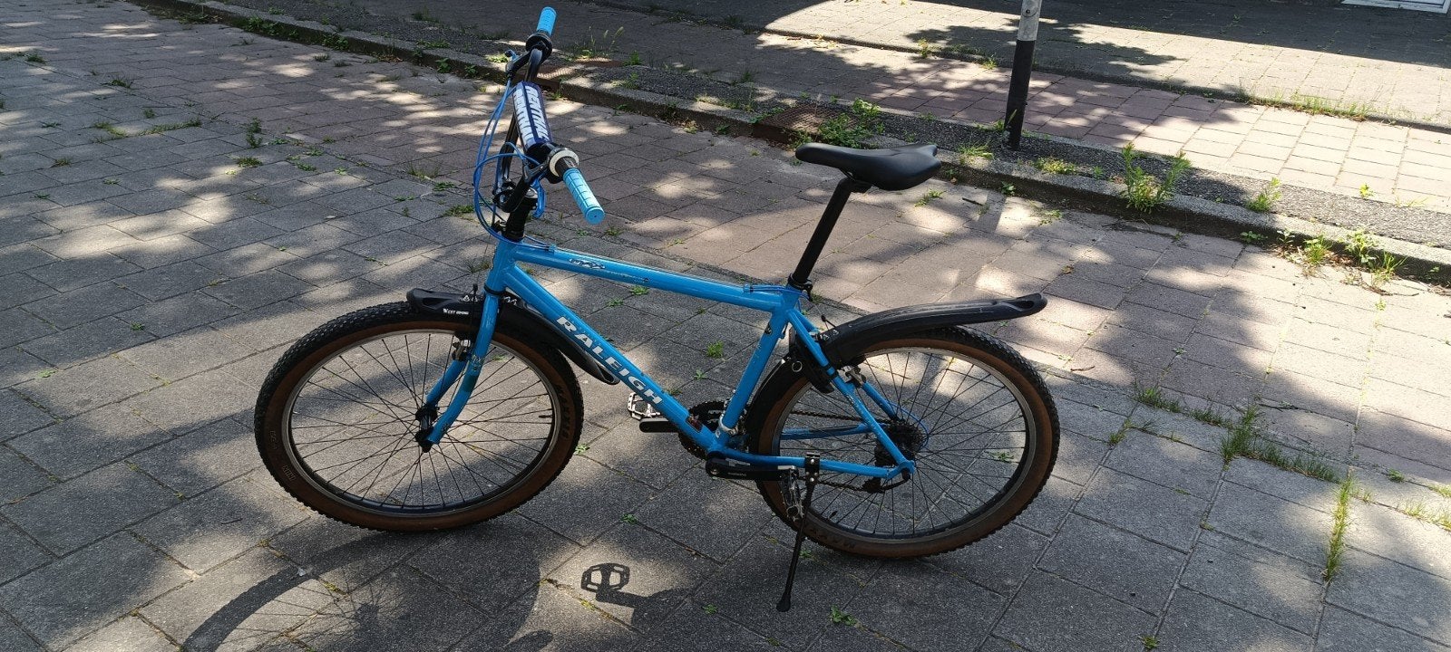 Door fietslab gepimpte retro raleigh, Fietsen en Brommers, Ophalen, Gebruikt, Overige merken, Versnellingen