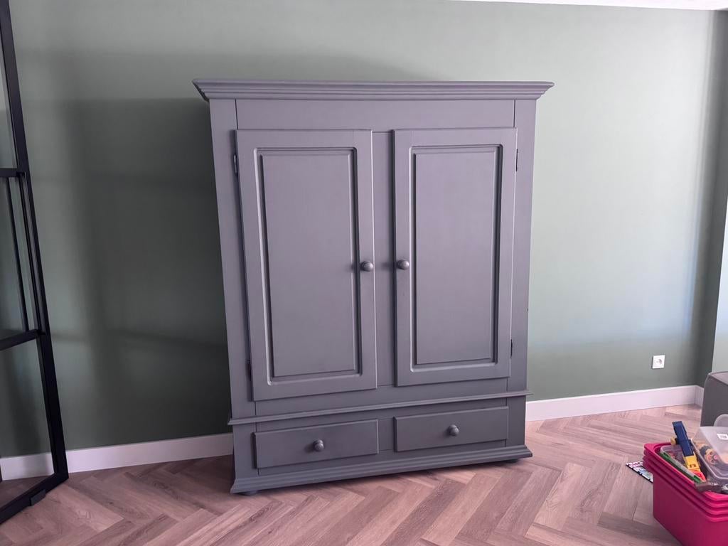 Kast, Gebruikt, 150 tot 200 cm, Eikenhout, Ophalen of Verzenden