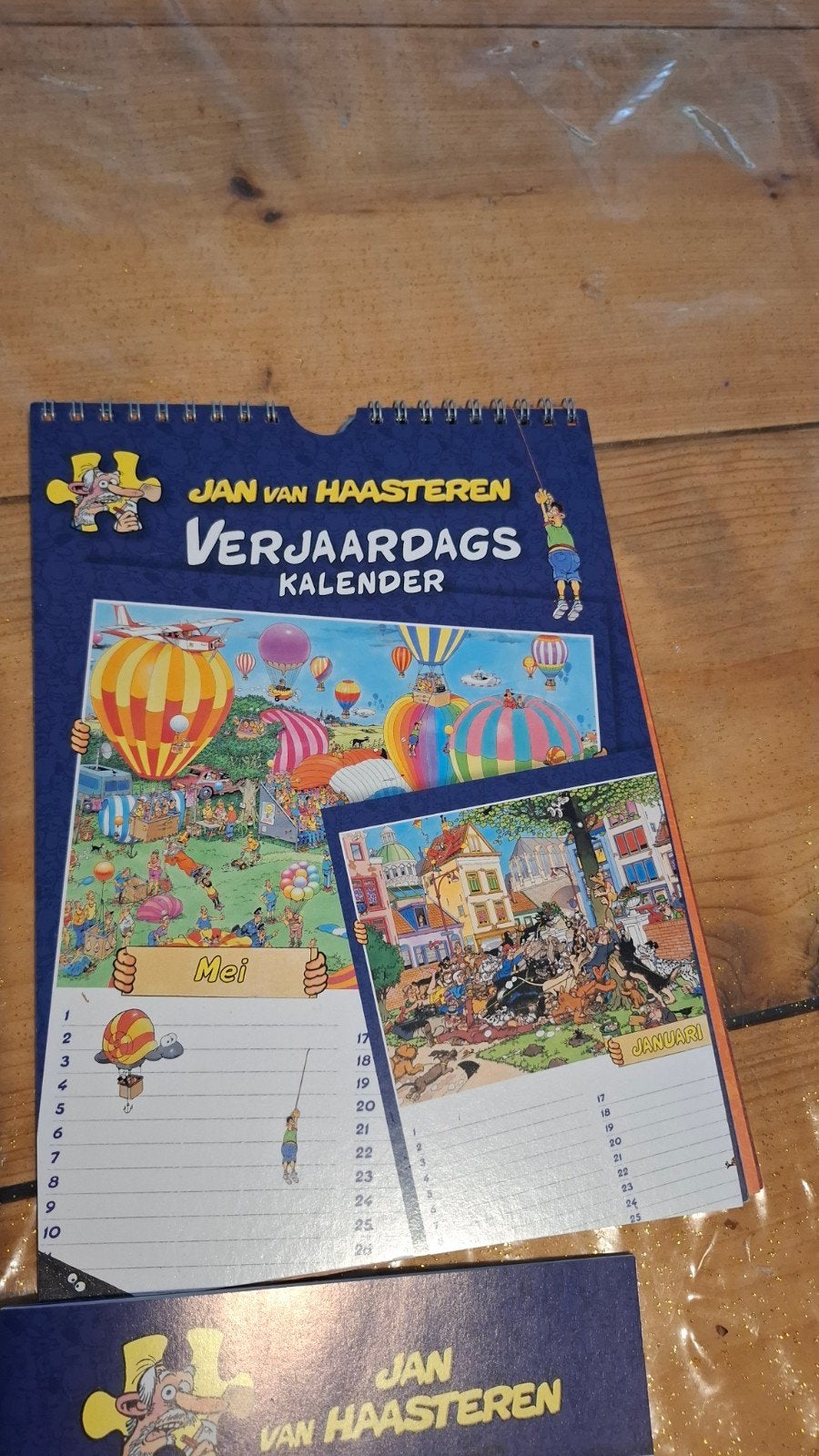 leuke verjaardagskalender van Jan van haasteren, Diversen, Kalenders, Ophalen of Verzenden, Maandkalender, Nieuw