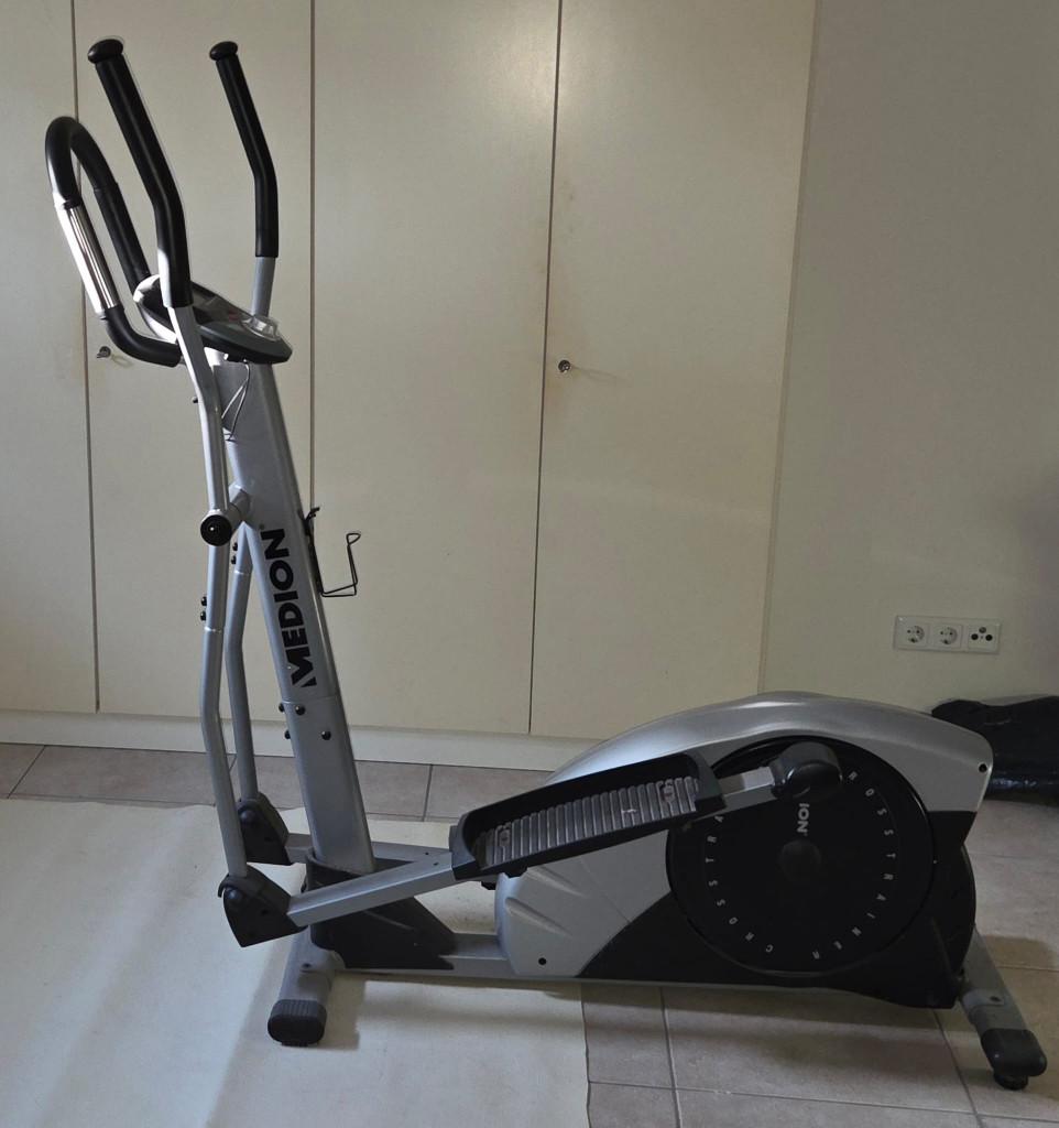 crosstrainer, Sport en Fitness, Fitnessapparatuur, Gebruikt, Crosstrainer, Armen, Benen, Borst, Buik, Rug, Metaal, Ophalen