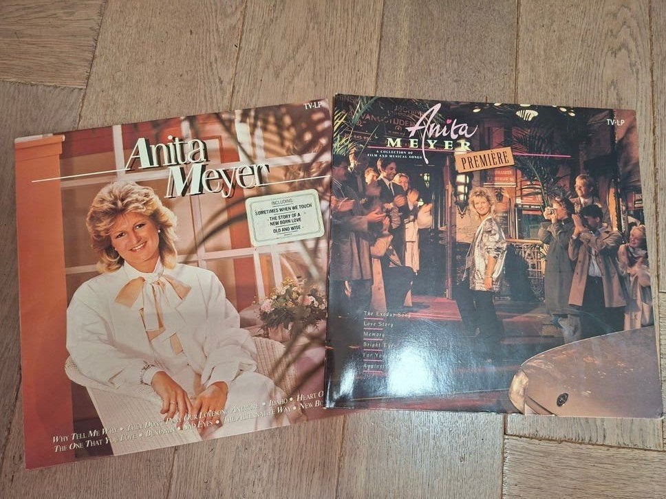Anita Meyer LP's: Twee Klassieke Albums, Ophalen, 1980 - 1989, Gebruikt, 12 inch