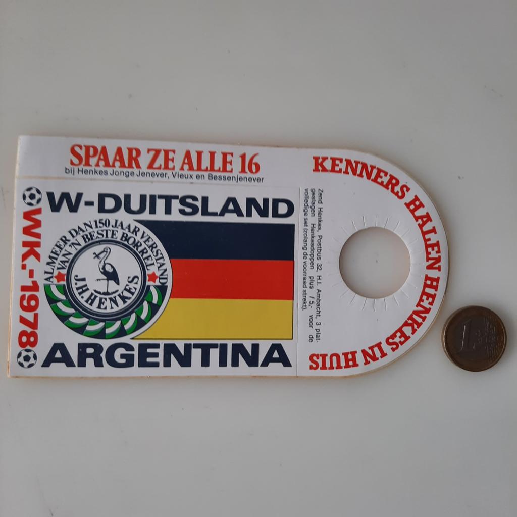 ARGENTINA 78, Ophalen of Verzenden, Zo goed als nieuw, Buitenlandse clubs, Shirt