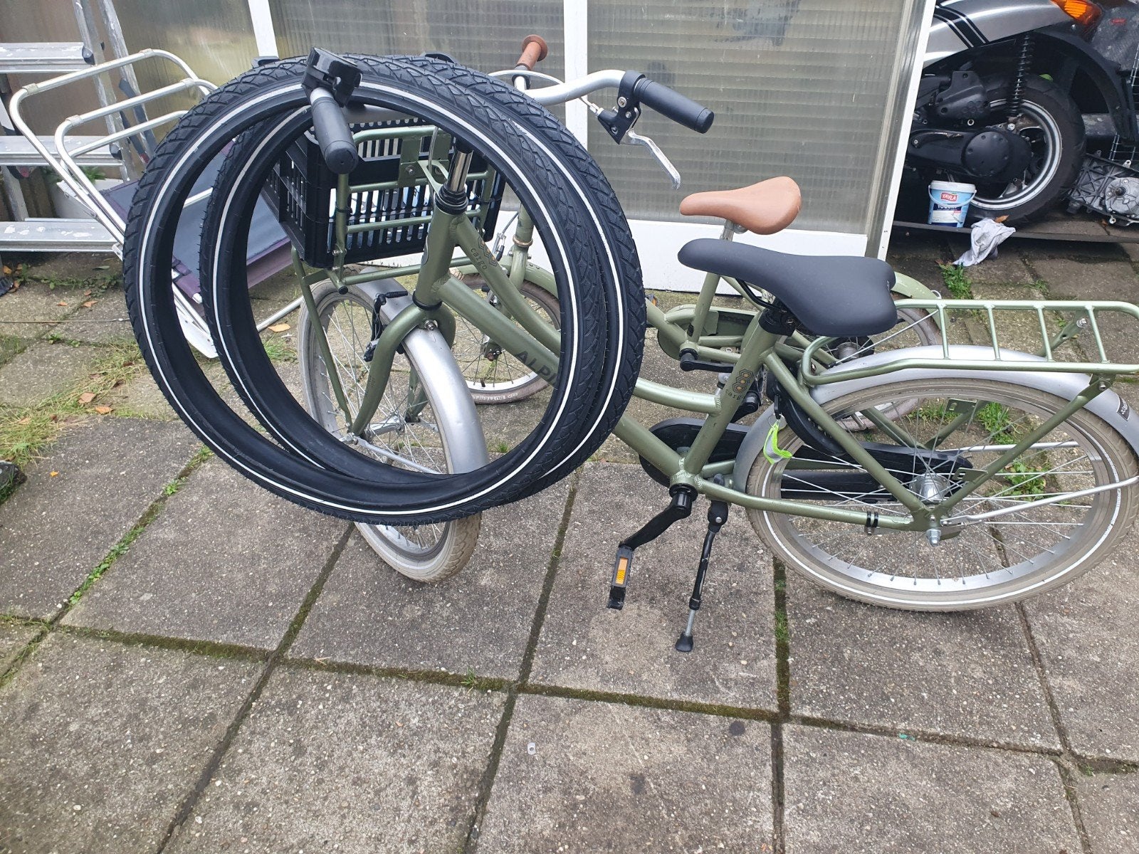 Kinderfiets 26 inch zo goed als nieuw met extra banden, Ophalen of Verzenden, Zo goed als nieuw, 20 inch of meer
