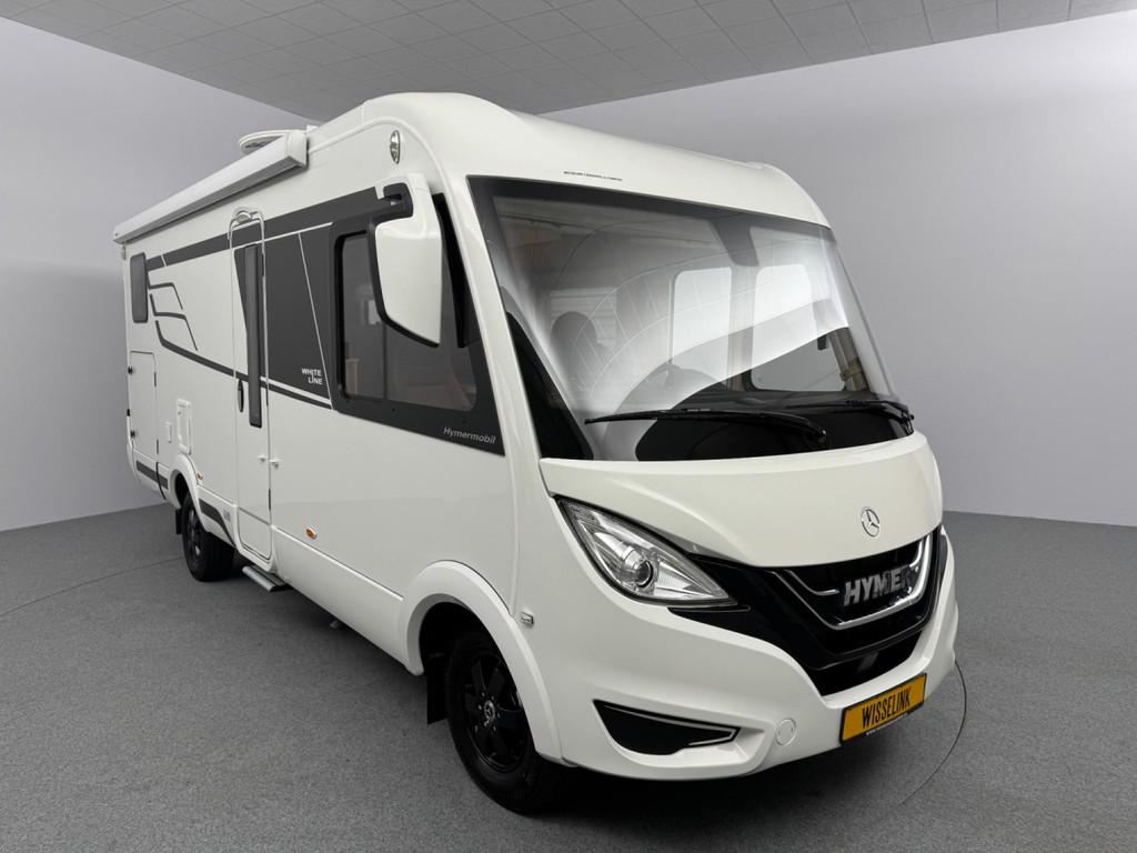 Hymer BMC I 600 White Line AUT 170 PK Hefbed - Ook inkoop, Caravans en Kamperen, Campers, Standaard zit, Bedrijf, Diesel, Elektrische ramen