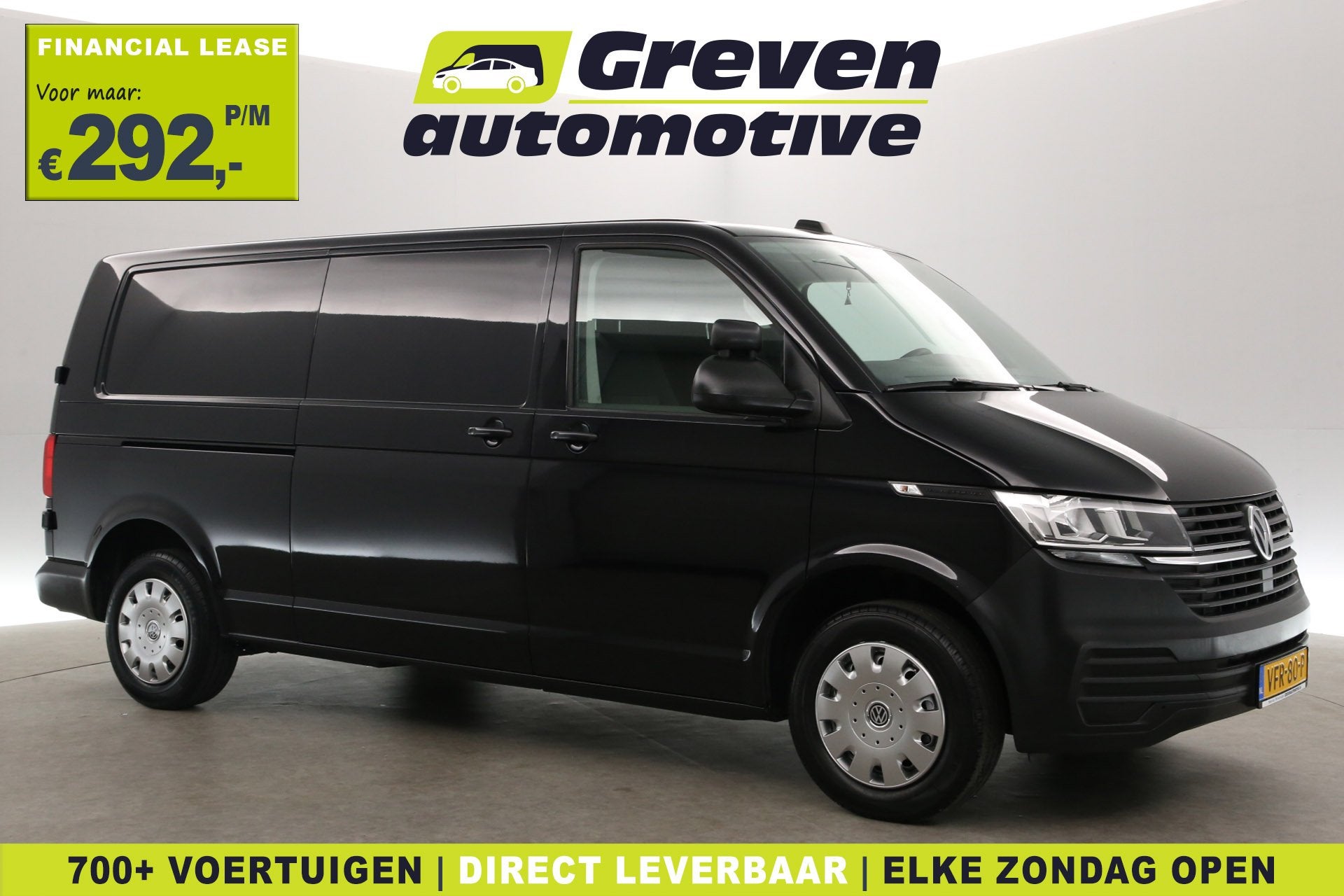 Volkswagen Transporter 2.0 TDI L2H1 | Airco | Cruise | Carpl, Auto's, Voorwielaandrijving, Stof, Gebruikt, Euro 6