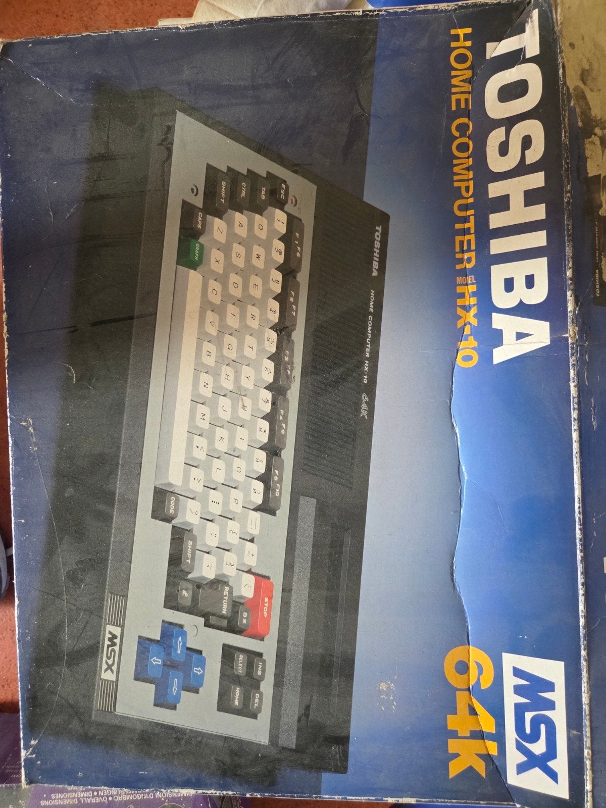 Toshiba MSX HX-10 Home Computer 64K - Vintage, Computers en Software, Vintage Computers, Ophalen, Toshiba