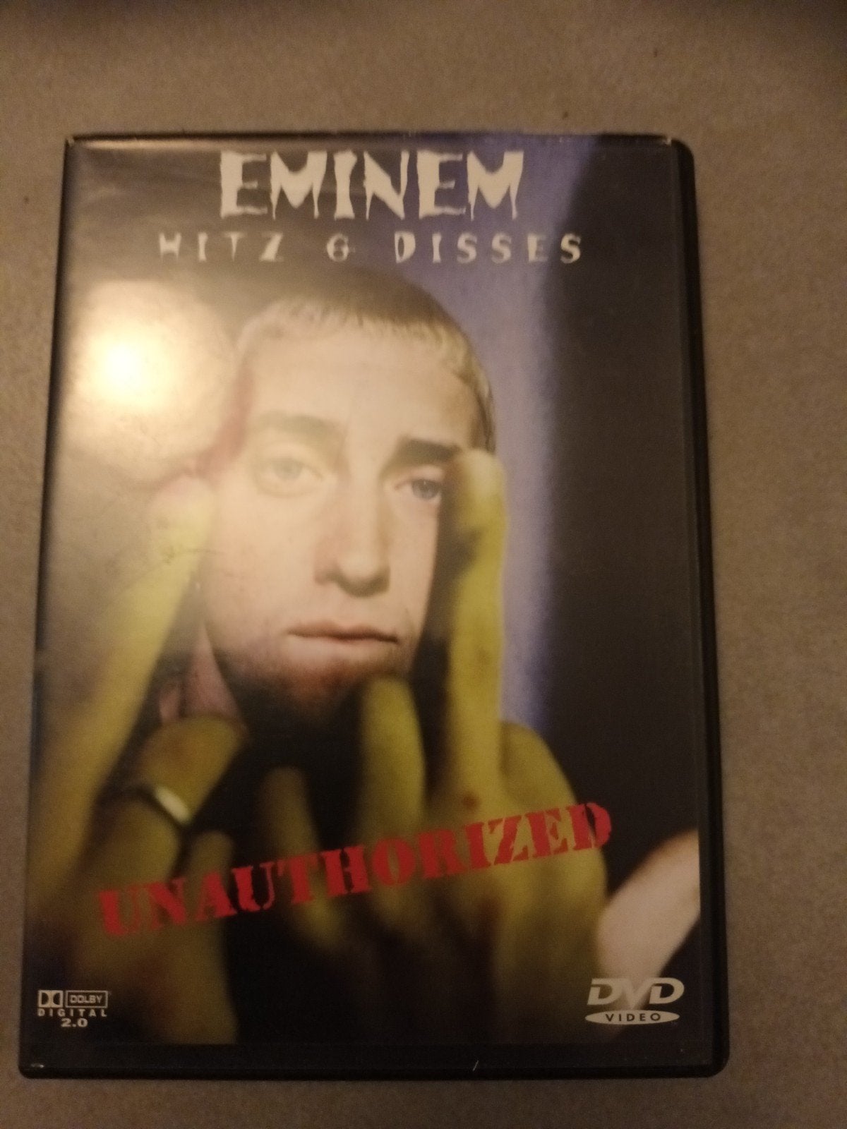 Dvd Eminem Hitz & Disses, Alle leeftijden, Ophalen of Verzenden, Zo goed als nieuw