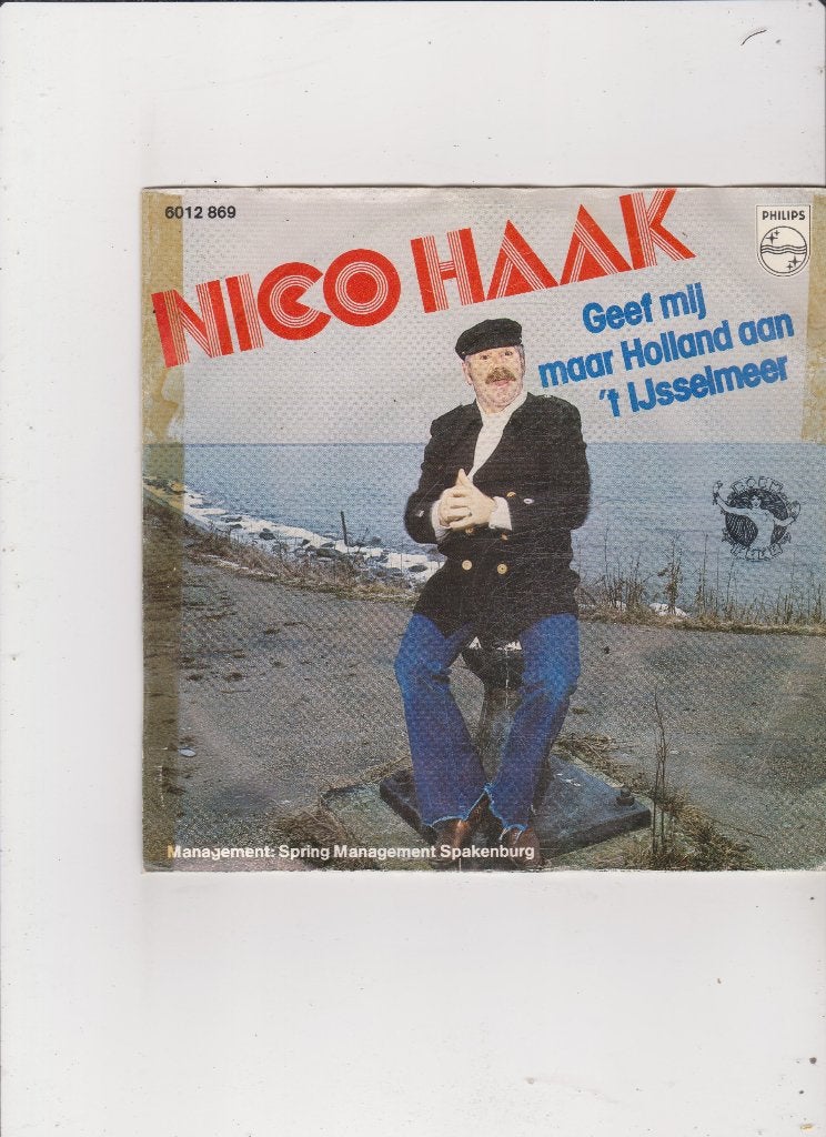Single Nico Haak - Geef mij maar Holland aan 't IJsselmeer, Cd's en Dvd's, Vinyl Singles, Ophalen of Verzenden, Gebruikt, 7 inch