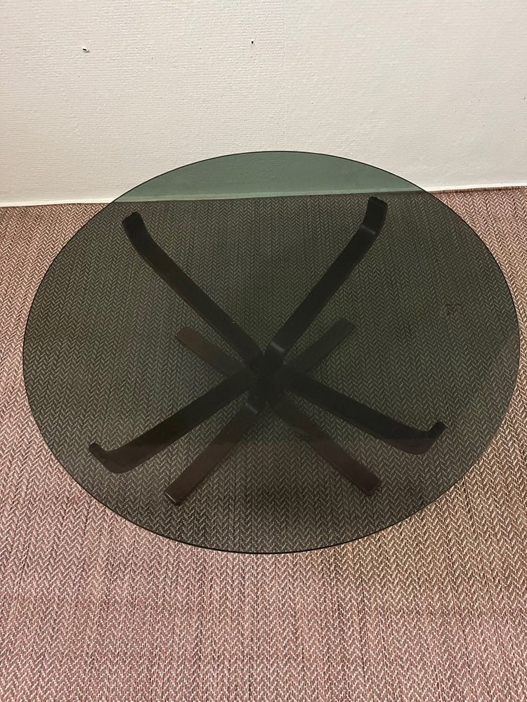 Design Salontafel van Vatne Mobler - 1970, Niet ingevuld, Gebruikt, 50 tot 100 cm, Glas