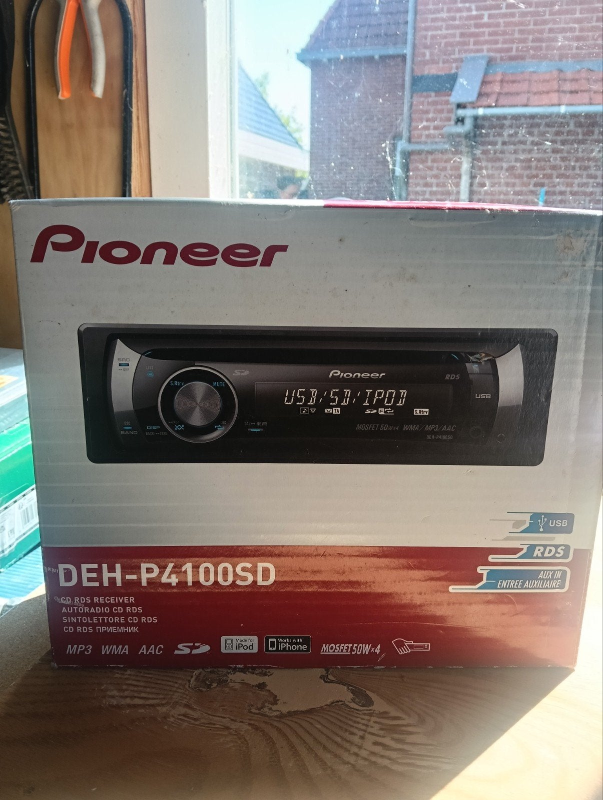Pioneer autoradio DEH-P41005D TEAB, Ophalen of Verzenden, Nieuw