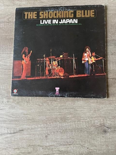 LP The Shocking Blue - Live In Japan - 1972, Cd's en Dvd's, Vinyl | Rock, Ophalen of Verzenden, Gebruikt, 12 inch, Poprock